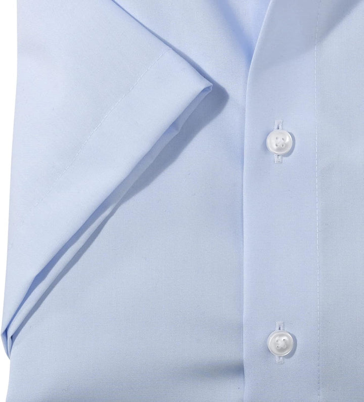 OLYMP Herren Businesshemd Langarm Luxor,Einfarbig,Comfort fit,New Kent, Hellblau