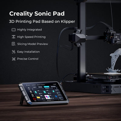 Creality Sonic Pad, 7 Zoll Touchscreen 3D-gedrucktes Smart Pad mit höherer Druckgeschwindigkeit für