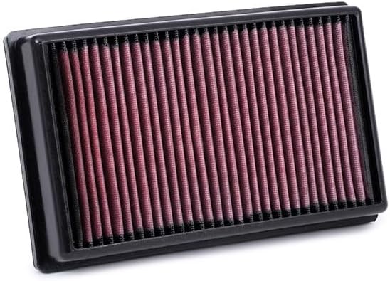 K&N 33-2998 Motorluftfilter: Hochleistung, Prämie, Abwaschbar, Ersatzfilter,Erhöhte Leistung, 2003-2