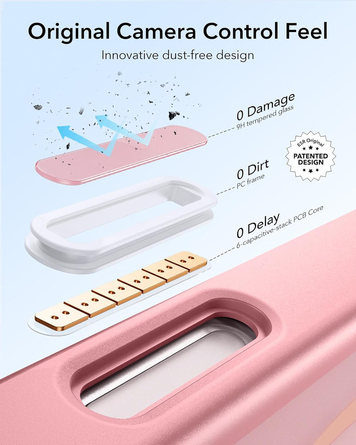 ESR für iPhone 16 Pro Max Hülle, kompatibel mit MagSafe, Militärnorm Schutzhülle, integrierter Verst