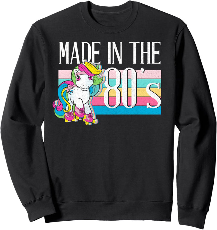 My Little Pony Moonstone Made In The 80's Retro Skater Sweatshirt