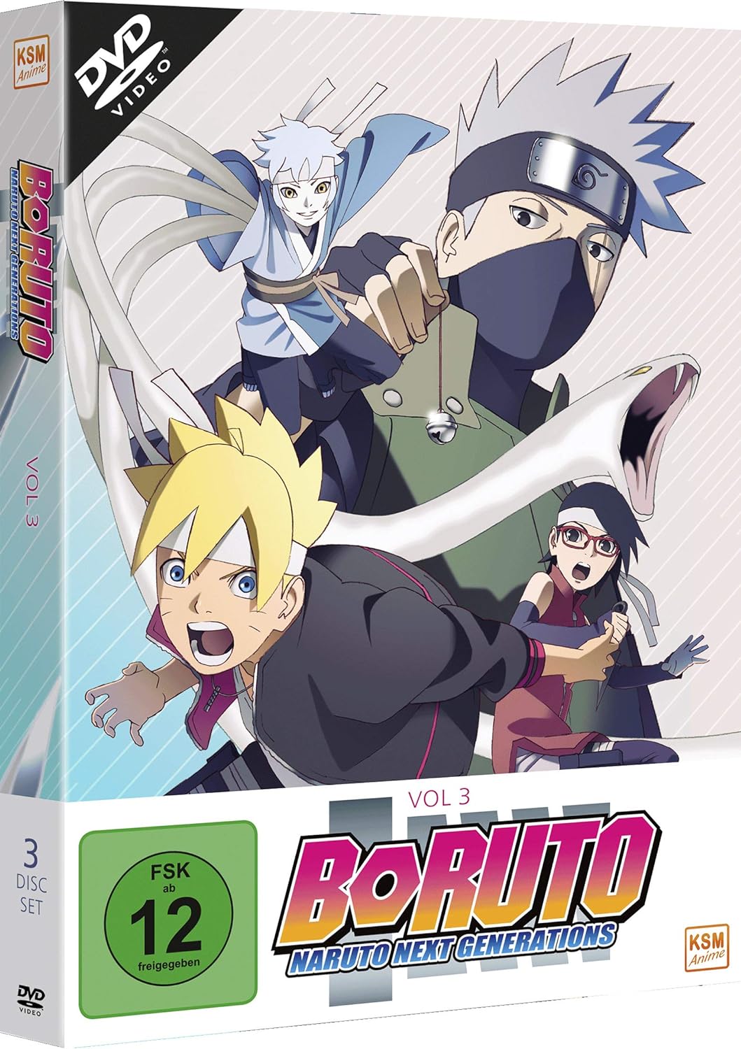 Boruto: Naruto Next Generations - Volume 3 (Episode 33-50) [3 DVDs], DVD