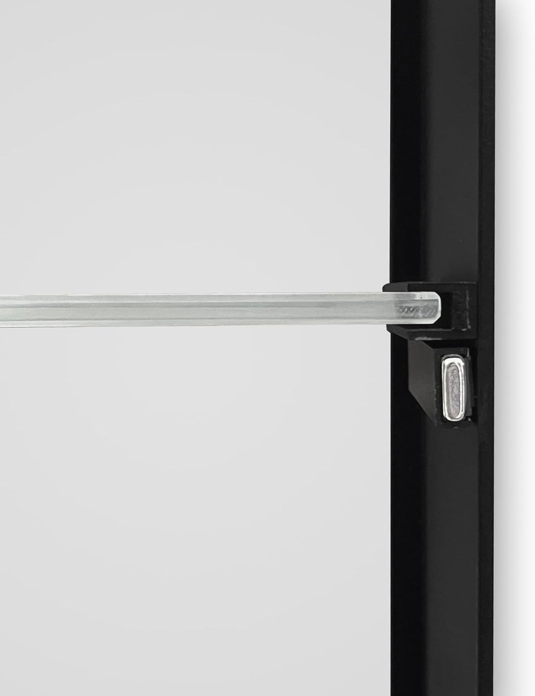 Talos Spiegelschrank Bad mit Beleuchtung oval 40 x 60 cm - Badezimmer Spiegelschrank mit hochwertige