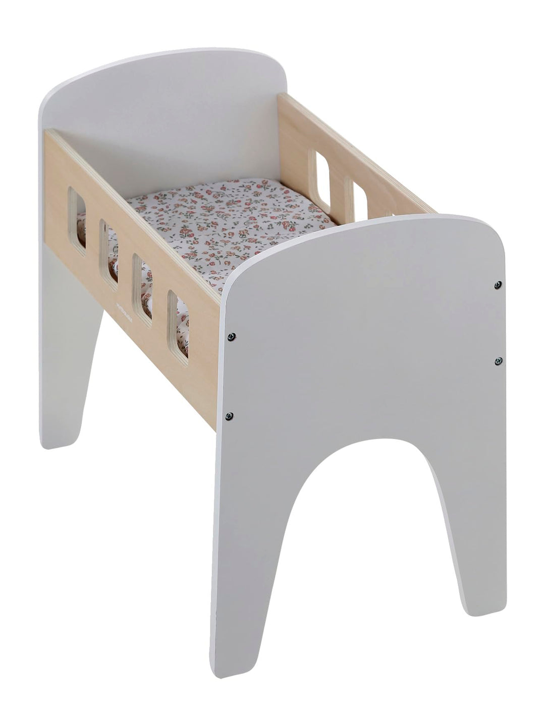 VERTBAUDET Puppenbett aus FSC-Holz, Weiss, TU Weiss Sie, Weiss Sie