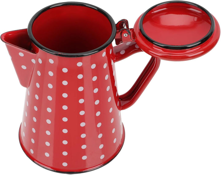 TOPBATHY Wasserkocher Emaille Topf Emaille Kaffeekanne Emaille Kessel Wasserkessel Kaffeekessel Wass