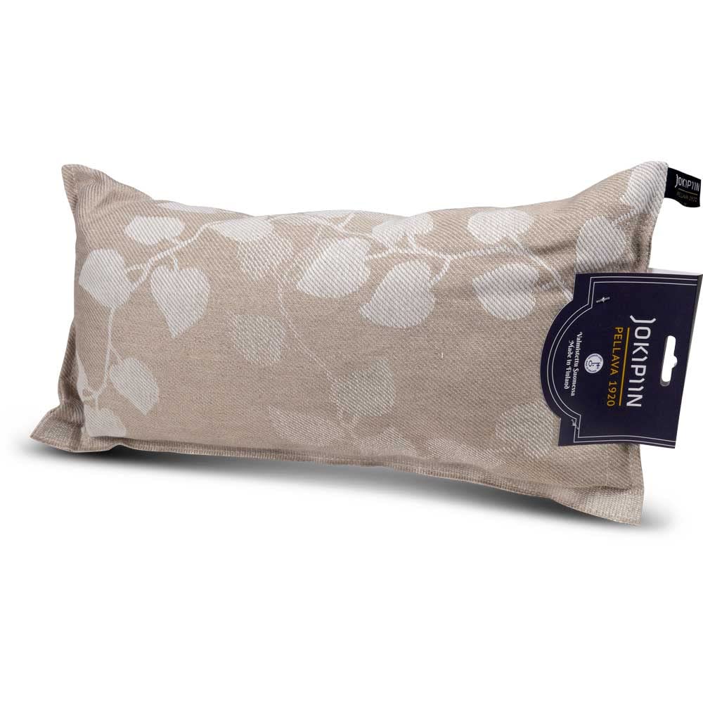 Jokipiin Premium Saunakissen 40 x 22 cm | 100% Made in Finland | ReisekissenLeinen Baumwolle