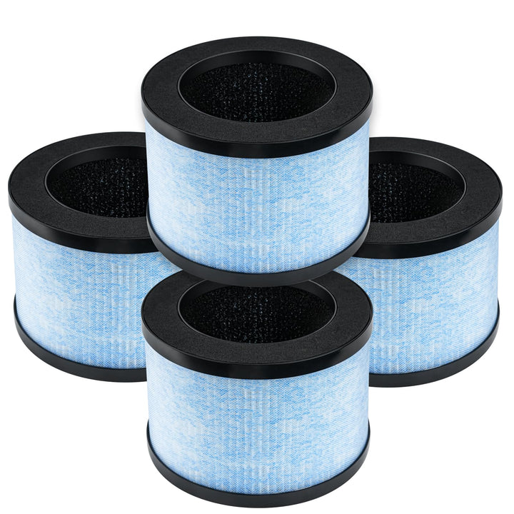 iAmoy MK01 HEPA Ersatzfilter Kompatibel mit AROEVE MK01 MK06 Pomoron CONOPU DH-JH01 DH-JH06, ToLife