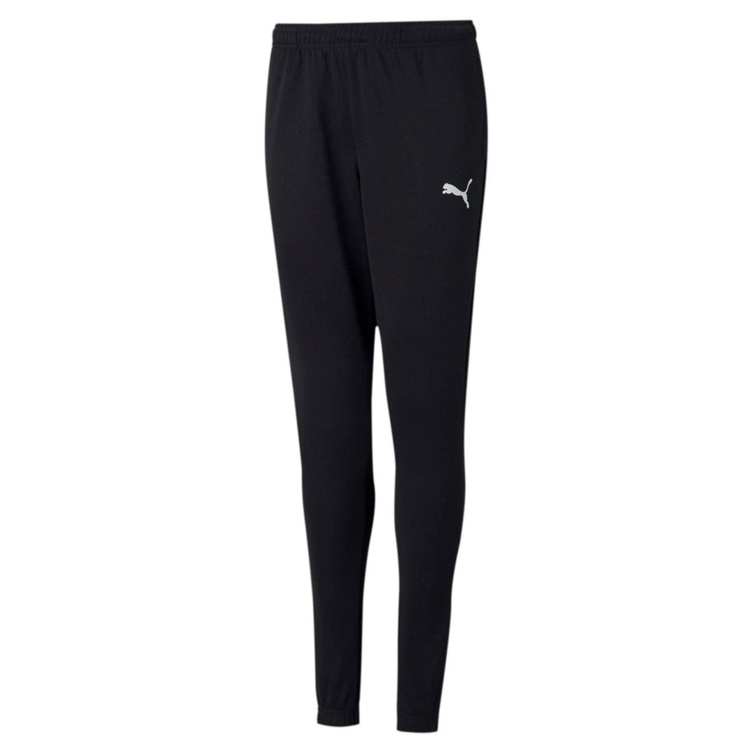 PUMA Unisex Kinder Teamrise Poly Training Pants J Jogginghose Black White S Einfarbig, Black White S
