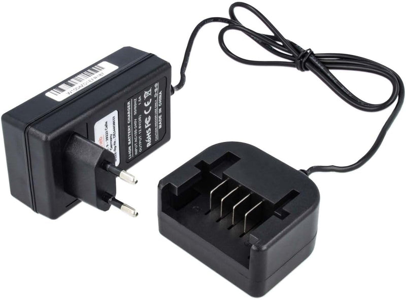 Ladegerät kompatibel mit Black & Decker Li-Ion Werkzeug-Akkus BDCD112, LBXR1512-12.6V 1.5A 10.8-12.6