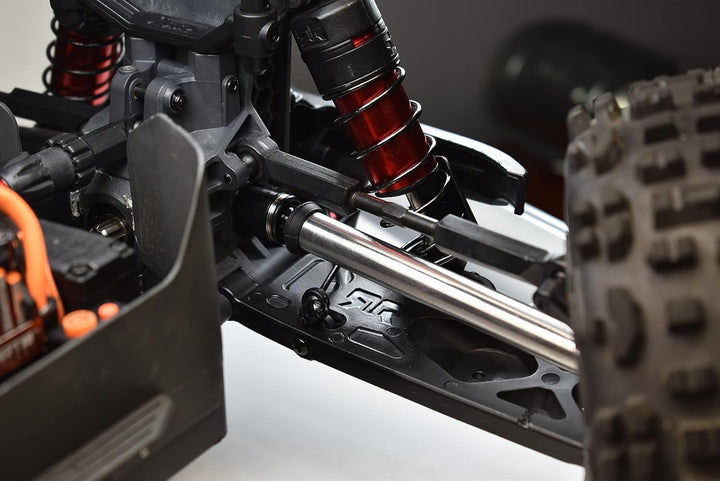 GPM Arrma 1/10 Outcast 4X4 4S V2 BLX Stunt Truck Tuning Teile Medium Carbon Steel+Aluminium Front Or