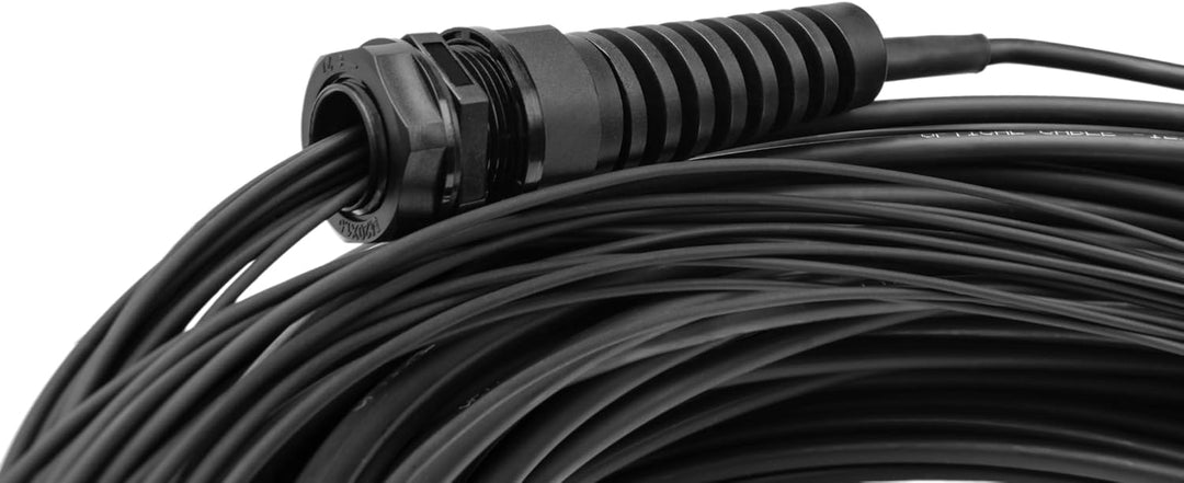 DIGITUS Breakout cable 8 Fiber SM G.657.A1 LC/UPC-LC/UPC universal Color black 100m OS2 - LC(UPC) /