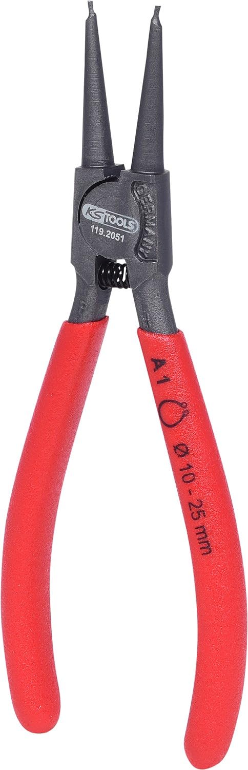 KS Tools 119.2051 Aussen-Sicherungszangen, 10-25 mm A1, 10-25 mm, A1, 10-25 mm
