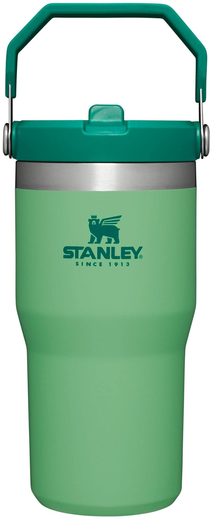 STANLEY IceFlow Edelstahlbecher – vakuumisolierte Wasserflasche für Zuhause, Büro oder Auto, wiederv