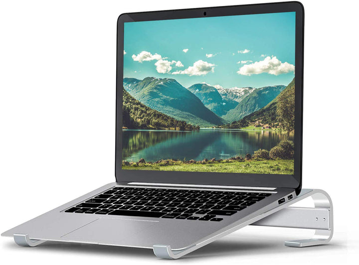 Laptopständer Laptop Ständer - Ergonomisch Aluminium Computerständer PC Halter Leicht Belüfteter für