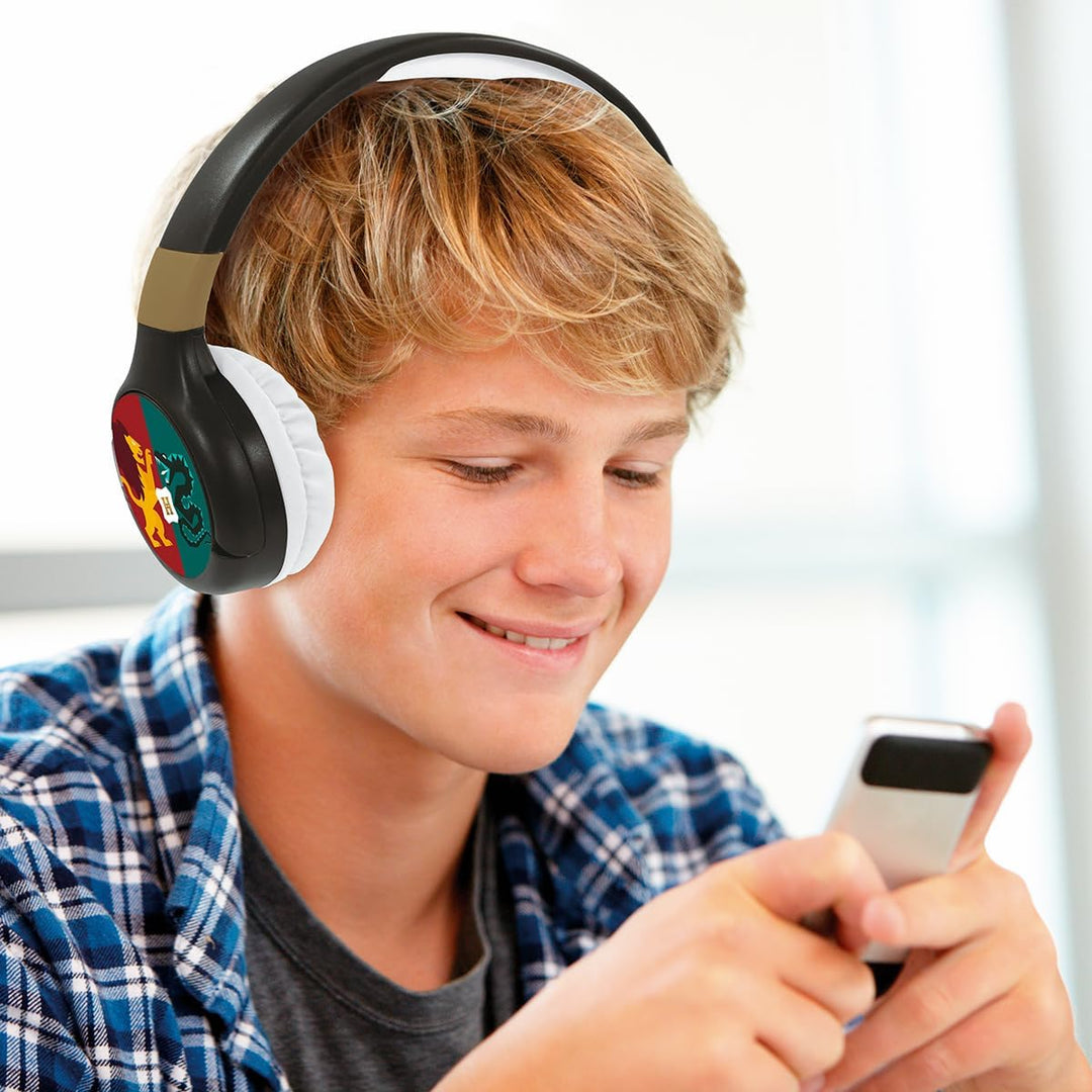 Lexibook - Warner Harry Potter - 2-in-1 Audio-Kopfhörer mit Bluetooth und Kabel, Stereo, drahtlos, v