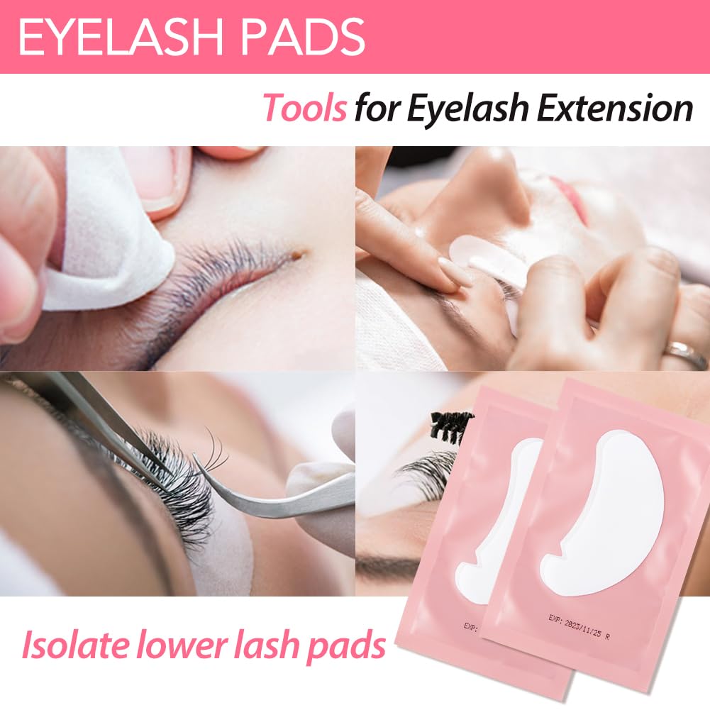 Lunamoon 150Paar Augenpads für Wimpernverlängerung Wimpern Pads Wimpernverlängerung Pad Wimpernlifti