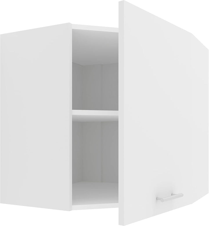 Küchenschrank hängend, Masse ca. H. 60 x B. 57 x T. 57 cm, Hängeschrank mit zwei Fächern, Küchenecks