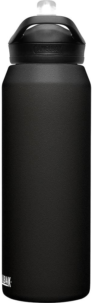 Camelbak Eddy+ vakuumisolierte Edelstahlflaschen Schwarz 1L Schwarz, 1L Schwarz