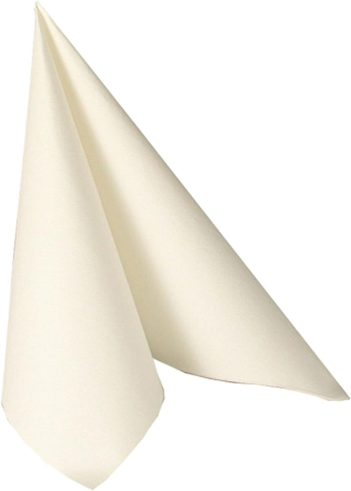 250 Servietten "ROYAL Collection" 1/4-Falz 48x48cm weiss