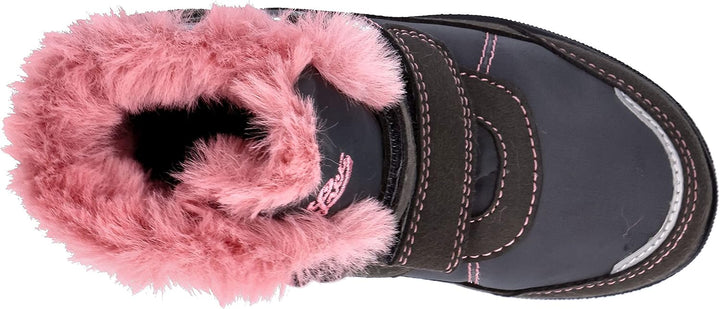 Lico Mädchen Antonia V Schneestiefel 25 EU Grau Rosa, 25 EU Grau Rosa