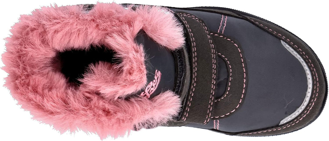 Lico Mädchen Antonia V Schneestiefel 25 EU Grau Rosa, 25 EU Grau Rosa