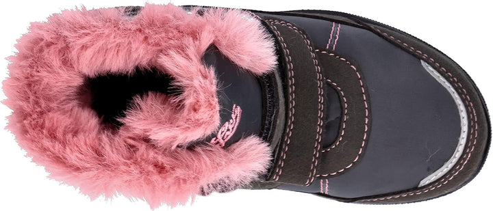 Lico Mädchen Antonia V Schneestiefel 25 EU Grau Rosa, 25 EU Grau Rosa