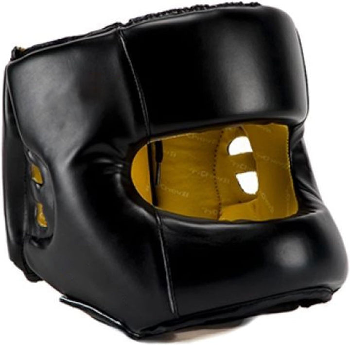 Everlast Unisex – Erwachsene Elite Retail Headgear Kopfbedeckung, Schwarz, M-L