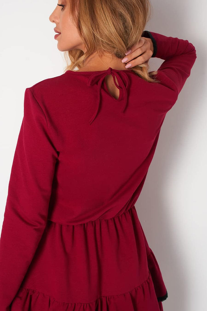Lemoniade Damen Winter- / Herbstkleid Langarm (Made in EU) mit ausgefallenen Details und in vielen F