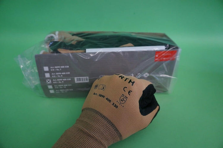 Würth 6 Paar Mechanikerhandschuhe Arbeitshandschuhe Montagehandschuhe EN388 EN420 Gr. 7 Grösse 7 (6e