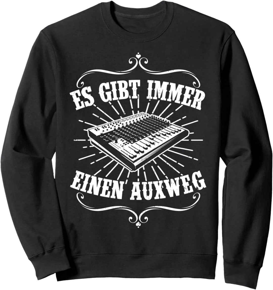 Tontechniker TShirt AUXWEG Toningenieur Geschenk Mischpult Sweatshirt