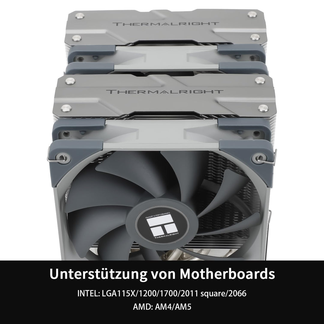 Thermalright Peerless Assassin 120 CPU-Luftkühler, PA120, 6 Heatpipes CPU-Kühler, zwei 120mm TL-C12-
