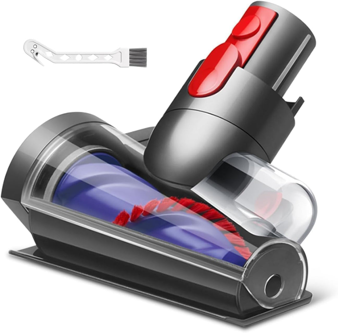 Mini Turbinendüse für Dyson V7 V8 V10 V11 V15 Staubsauger,Elektrische Matratzenbürste Kompatibel für