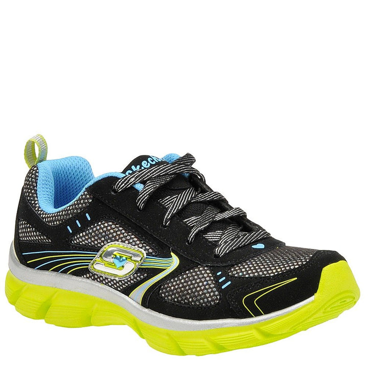 Skechers Girls Lite Dreamz Kids Shoes Black/Multi 12.5 Little Kid