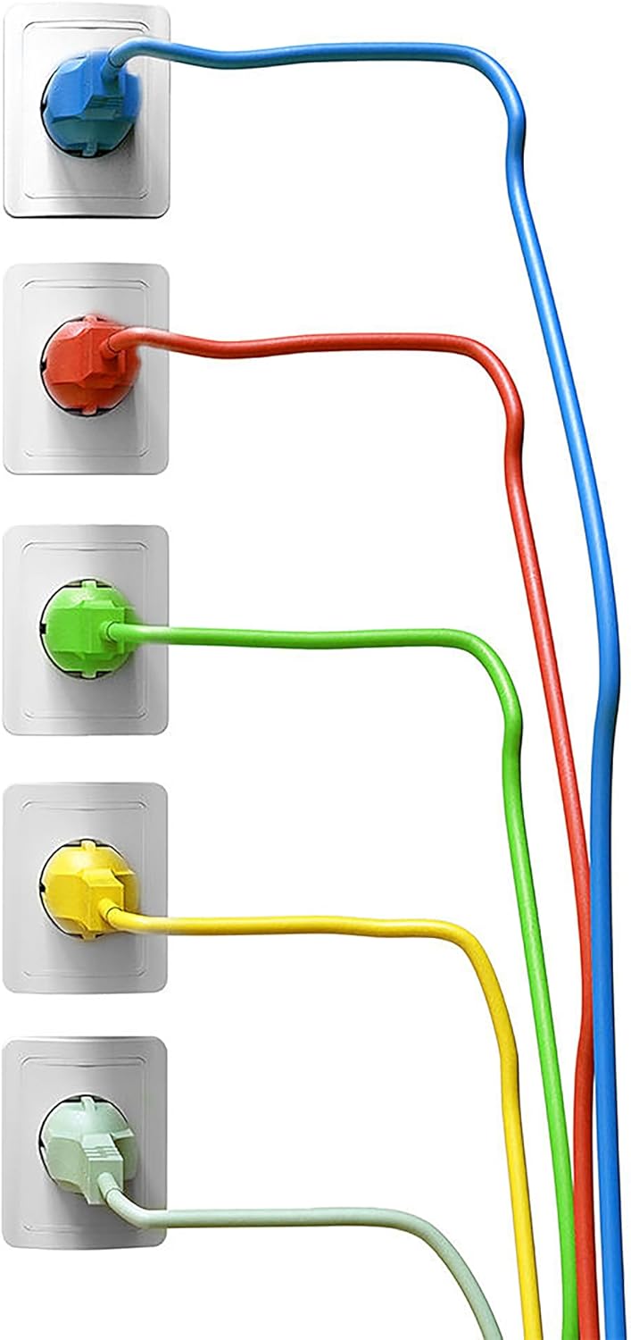 ACT Kaltgerätekabel 3 m, C19 Kabel, Stromkabel, CEE 7/7 auf C19 – Schutzkontakt gewinkelt – AK5170 R
