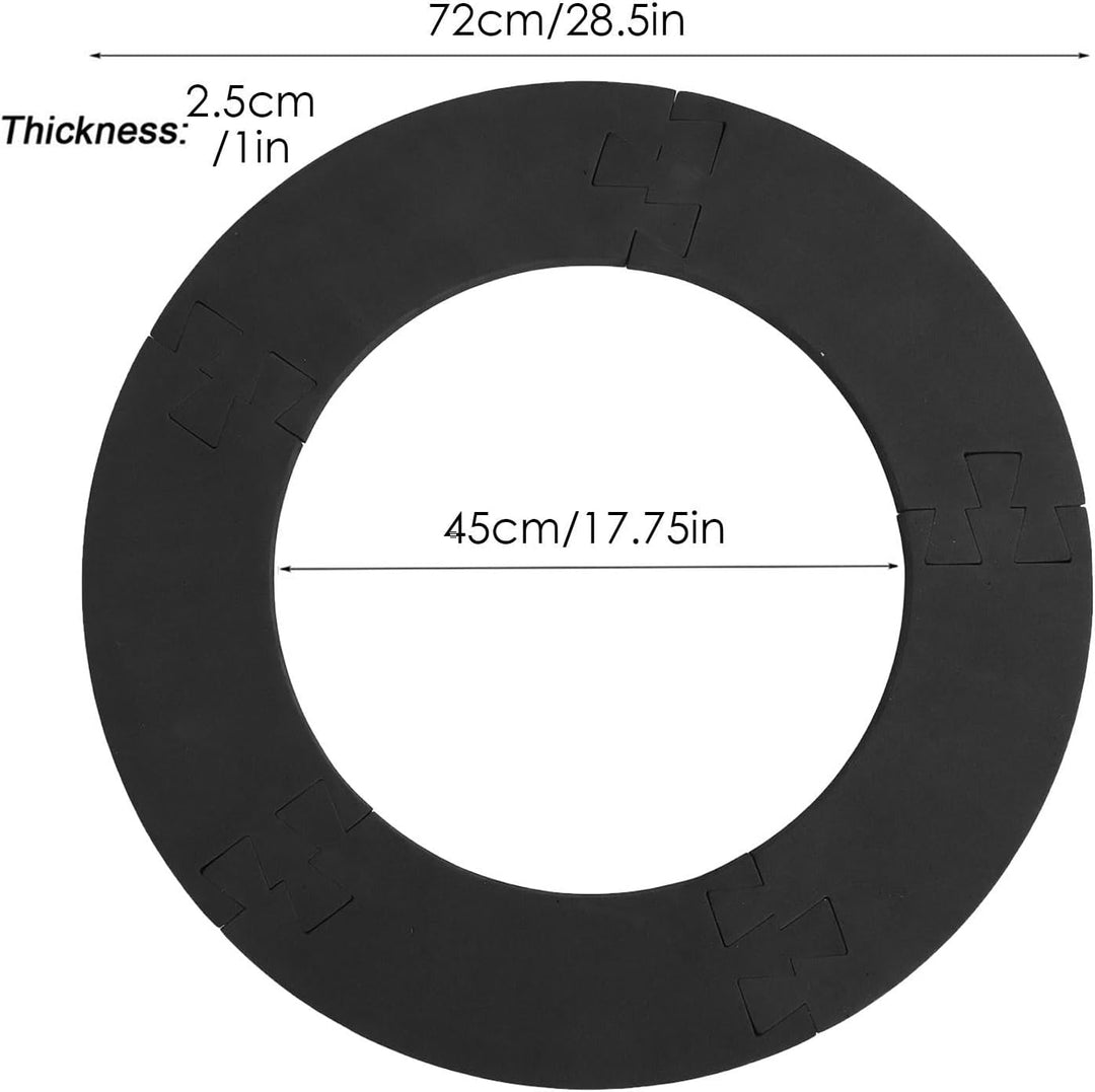 Dartscheiben Surround, Rund Dart Surround Eva Dartscheibe, Dartscheibe Schutzring, Dart Catchring Su