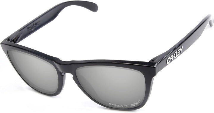 PapaViva Ersatzlinsen für for Oakley Frogskins OO9013 Chrome Silver - Polarized, Chrome Silver - Pol