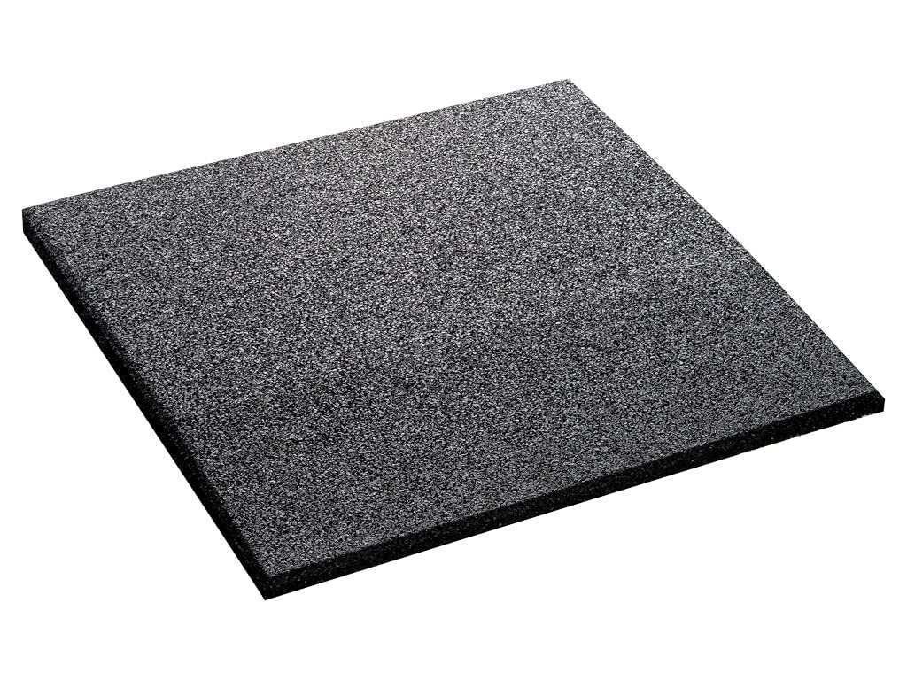 PROFIMAT® 2 in 1 Reifenschoner & Auffahrrampe 50x50x1-3 cm | Recycling Gummigranulat | Reifenschutzm