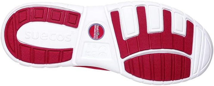 Suecos Unisex Seele Sneaker 38 EU Weit Rot, 38 EU Weit Rot