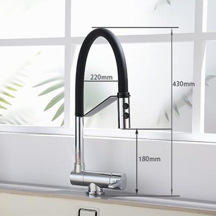 Mischbatterie Küche Vorfenster, Wasserhahn Küche Klappbar Vorfenster Schwenkbar Messing Multifunktio