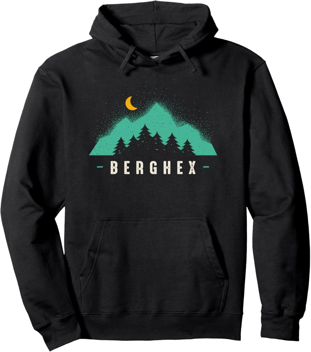 BERGHEX - Wandern & Klettern: In den Bergen zuhause Pullover Hoodie