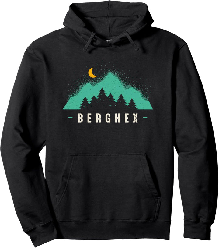 BERGHEX - Wandern & Klettern: In den Bergen zuhause Pullover Hoodie