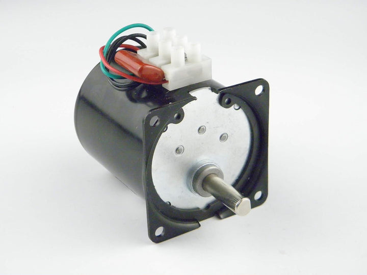 CHACNS 68KTYZ Metallgetriebe für Rotisserie-Drehtisch 220V AC 5r/min Exzenterwelle Mini-Getriebe Ele