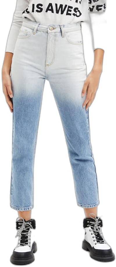 Desigual Damen Jeans 38 Blau, 38 Blau