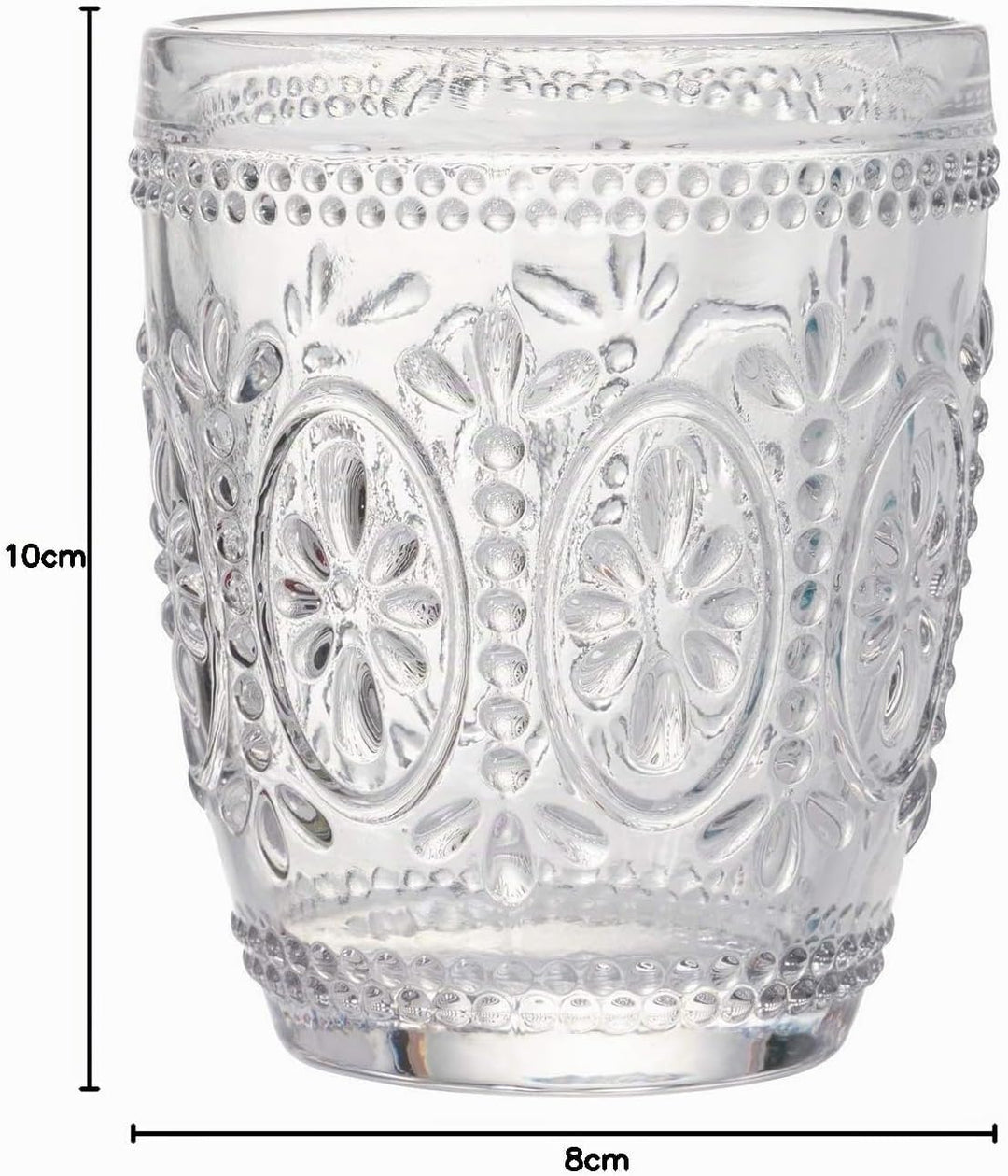 Villa d'Este Home Tivoli Imperial 5907933 Wassergläser, transparent, 295 ml, 6 Stück