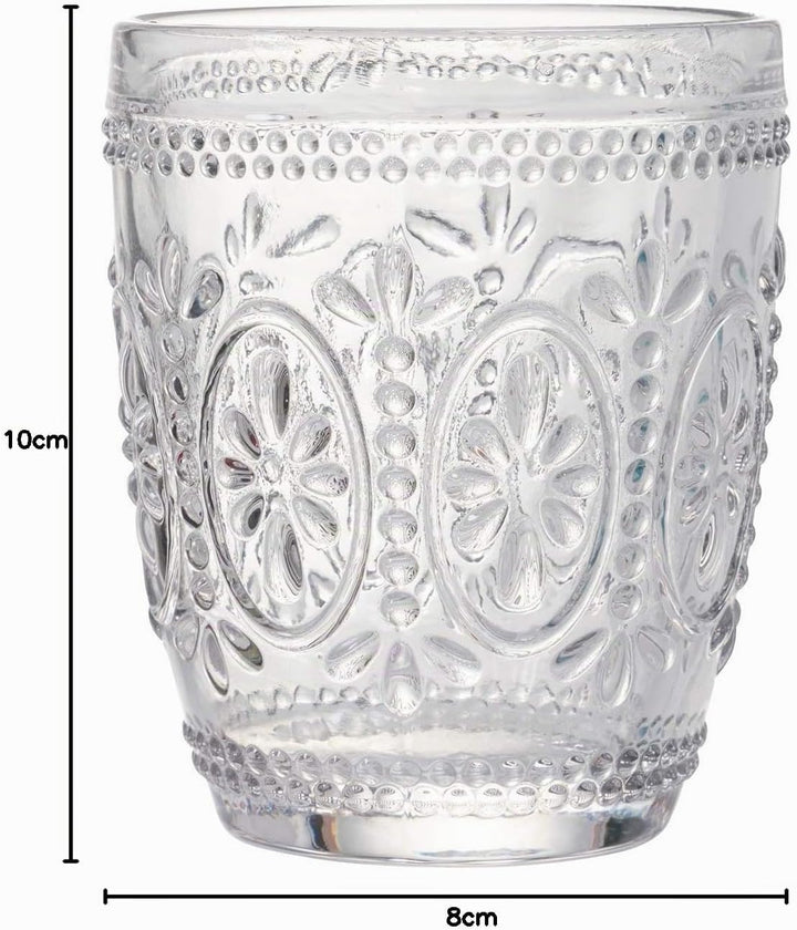Villa d'Este Home Tivoli Imperial 5907933 Wassergläser, transparent, 295 ml, 6 Stück