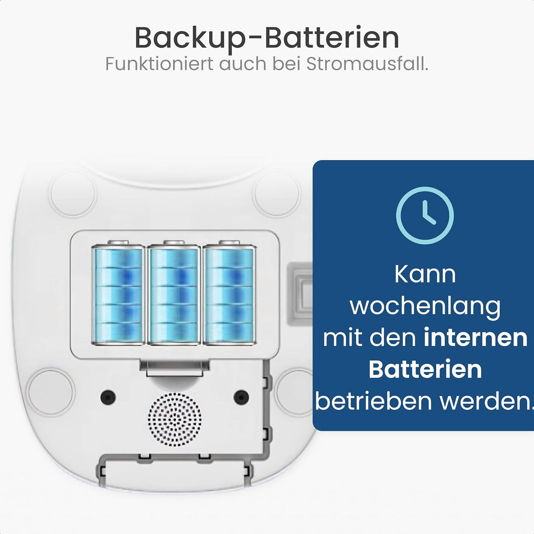 Gologi Futter-Automat Katze mit Kamera Full HD, Mikro und Lautsprecher, Katzenfutter-Automat Trocken