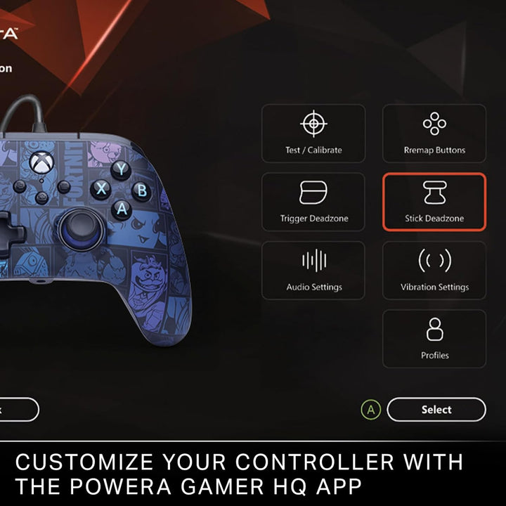 PowerA Kabelgebundener Controller Advantage für Xbox Series X|S - Fortnite: Epischer Sieg, Gamepad,