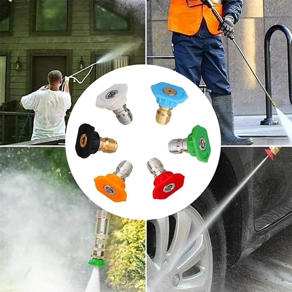 NEWFUN Hochdruckreiniger Verlängerung, Teleskoplanze Hochdruckreiniger, 4000 PSI Sprühlanze mit 1/4-