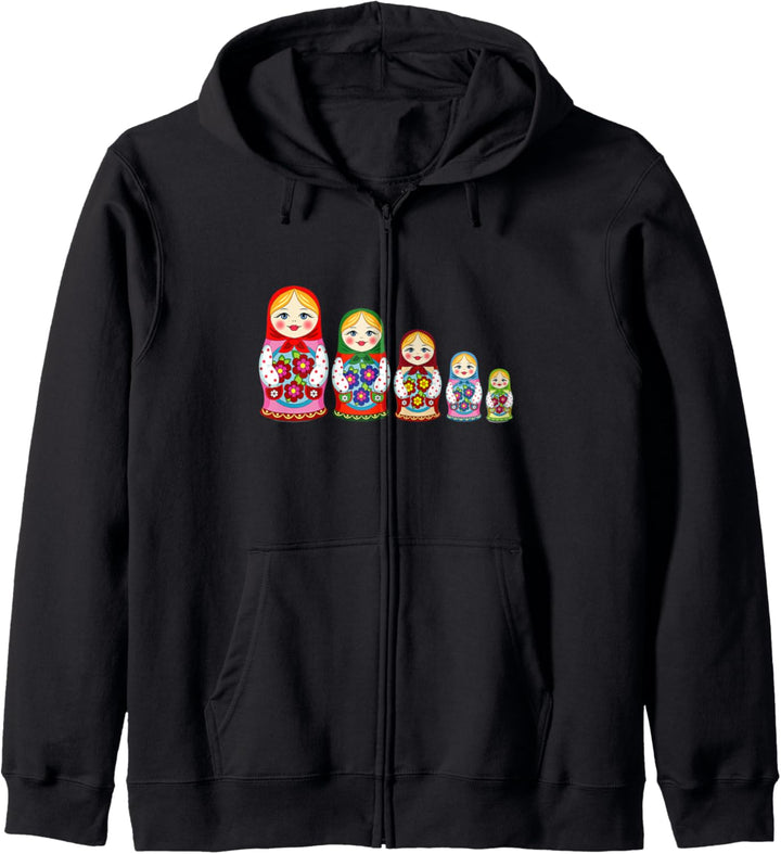Matrjoschka Matroschka Kapuzenjacke