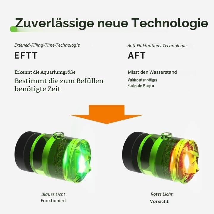 Fzone Automatisches Nachfüllsystem ATO für Aquarium mit Pumpe zur Obenbefüllung, Wassernachfüller mi